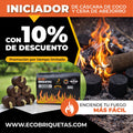 Iniciadores para briquetas o carbón 🔥 Calor que dura más