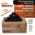 Briquetas en forma de cojín de carbón vegetal prensado y cáscara de coco para barril y parrilla